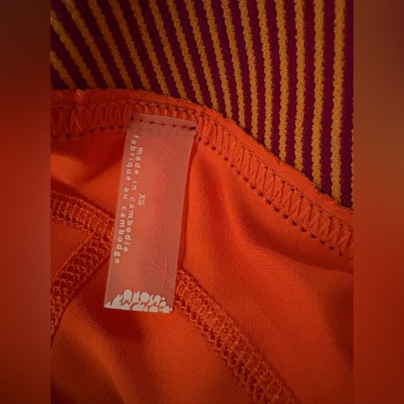 FP Movement by Free People Vibrant Orange Leggings - Picture 3 of 3